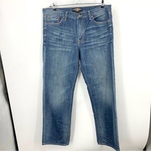Lucky Brand Men Size 38 x‎ 32 Jeans Dark Wash Pants 361 Vintage Straight Cotton